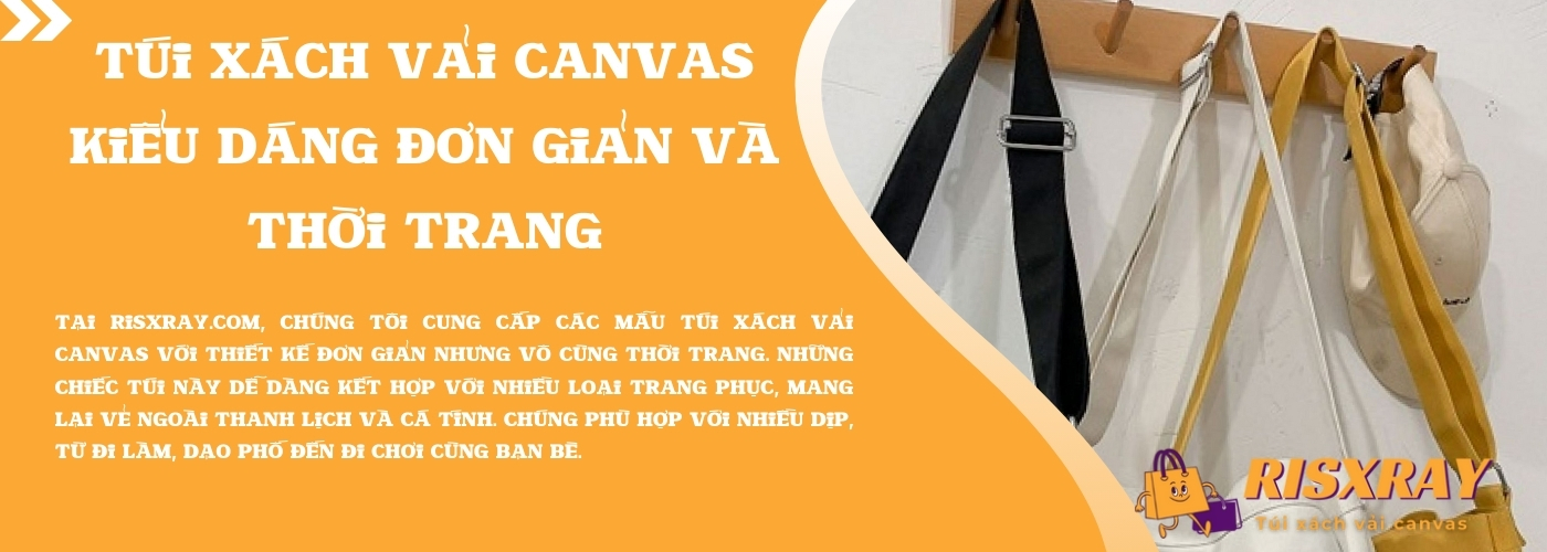 image đăng ký ngay Túi xách vải canvas risxray